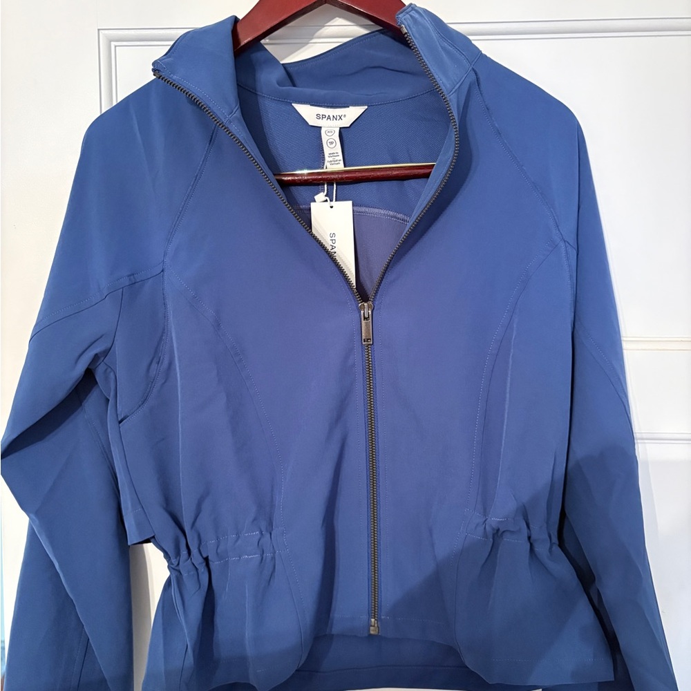 NWT SPANX On The Move Cinch Back Jacket